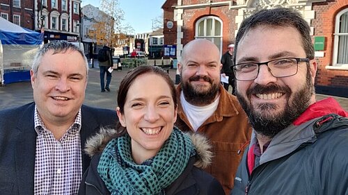 Shaun Roberts, Emma Holland-Lindsay, Chris Leaman and Jake Holland